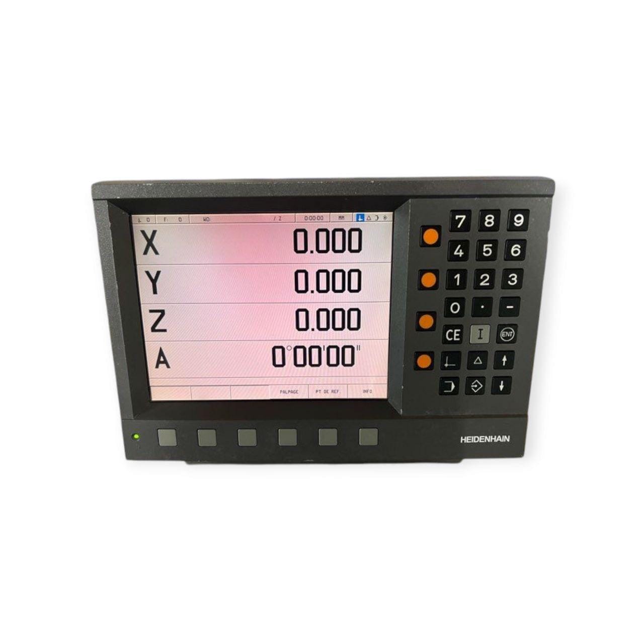 Heidenhain POSITIP 880 Id.Nr. 368 018-01 side view — industrial automation spare part by Samonde