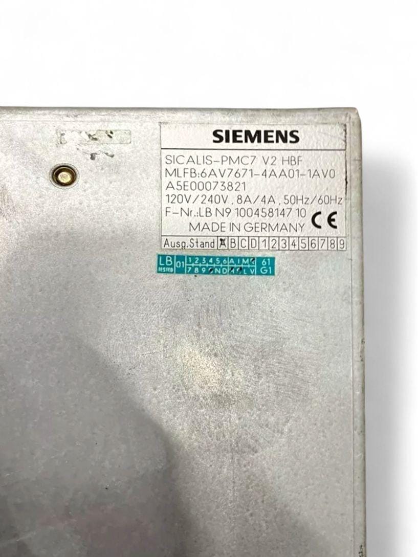 6AV7671-4AA01-1AV0 HMI detail view — industrial automation spare part by Samonde
