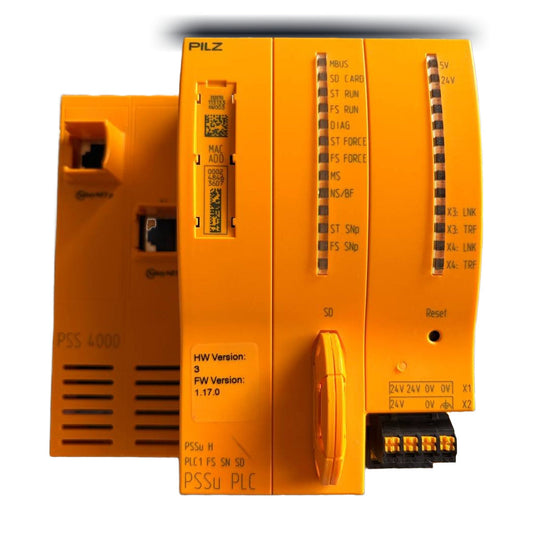 Pilz 312070 PSSu H PLC1 FS SN SD Safety PLC Module