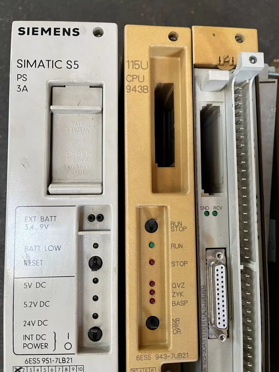 6ES5951-7LB21 side view — industrial automation spare part by Samonde