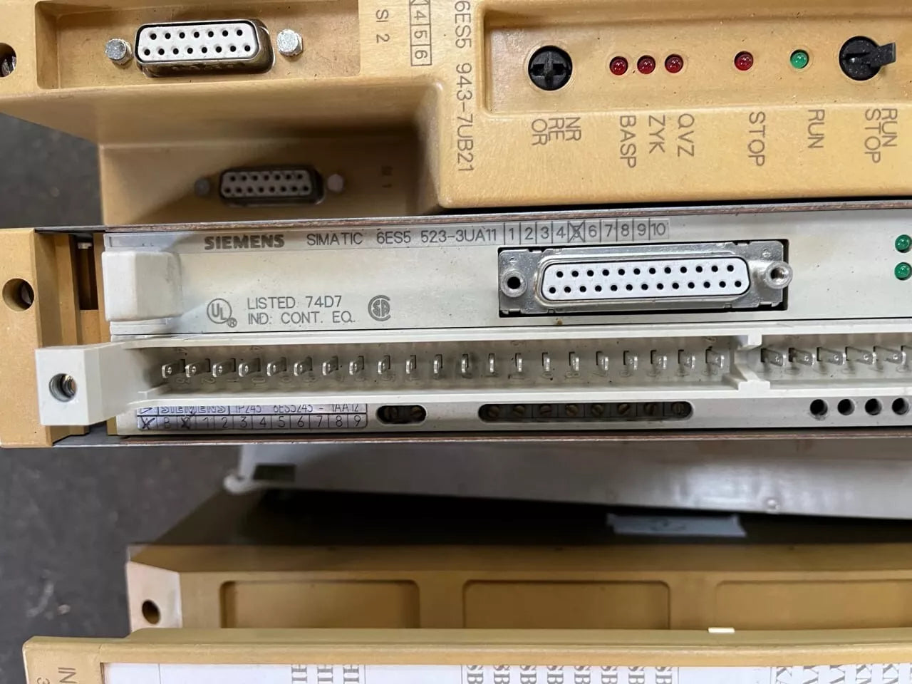 6ES5951-7LB21 label view — industrial automation spare part by Samonde