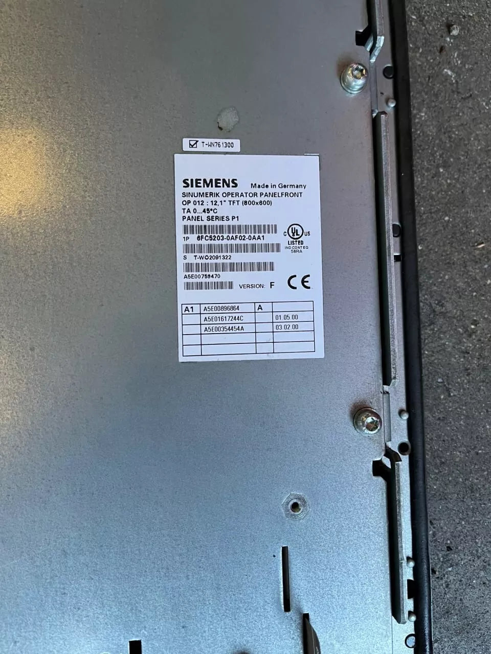 6FC5203-0AF02-0AA1 detail view — industrial automation spare part by Samonde
