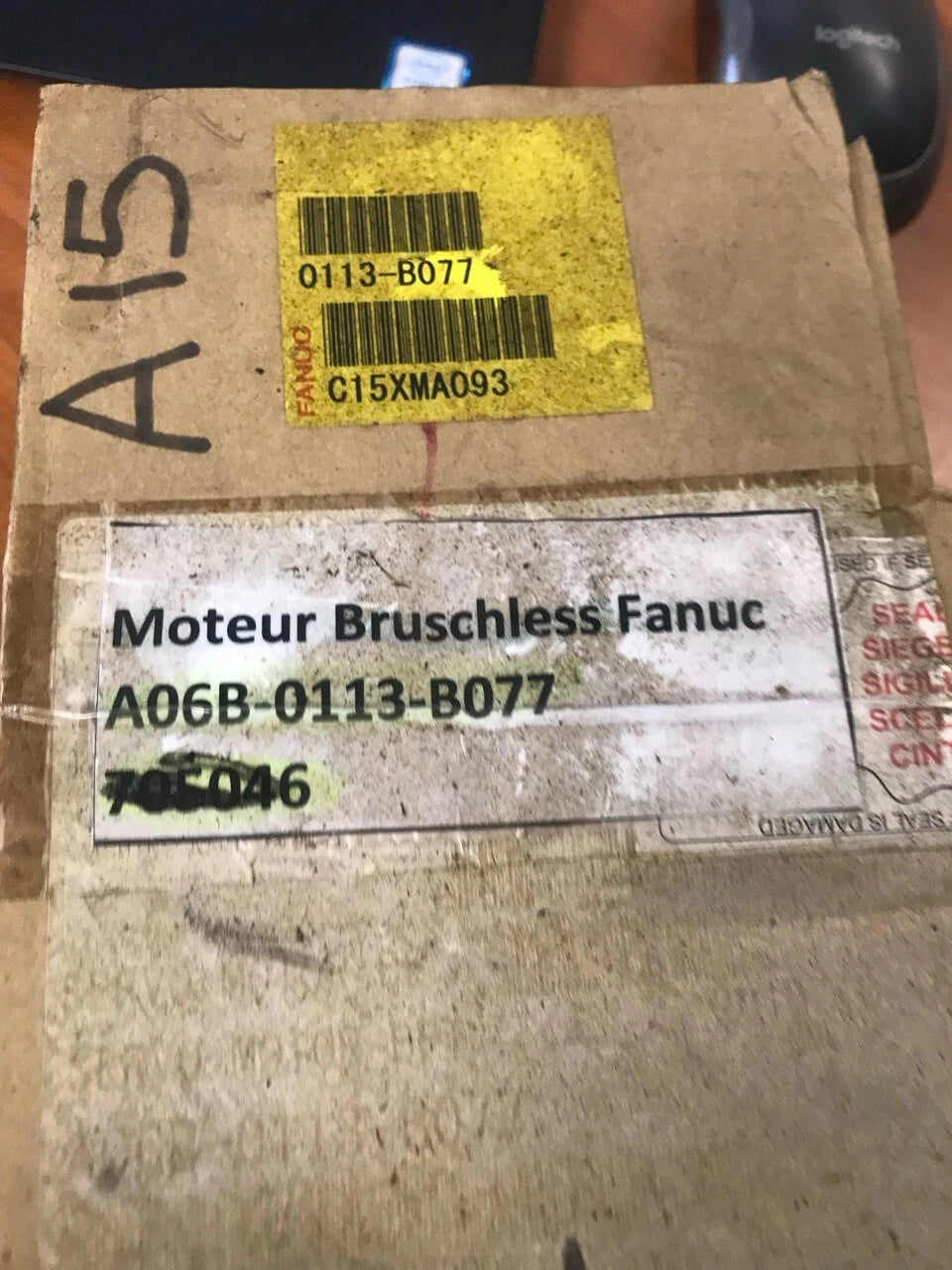 Servomoteur Fanuc AC A06B-0123-B575#0008 - Modèle : α3-3000