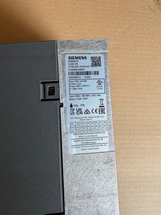 6SL3210-1PE23-8AL0 - SINAMICS G120 PM240-2  18.5kW Inverter – NEW w/