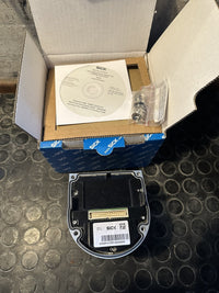 SICK S100 laser scanner, underside with connector