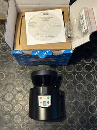 SICK S100 laser scanner, front with status display