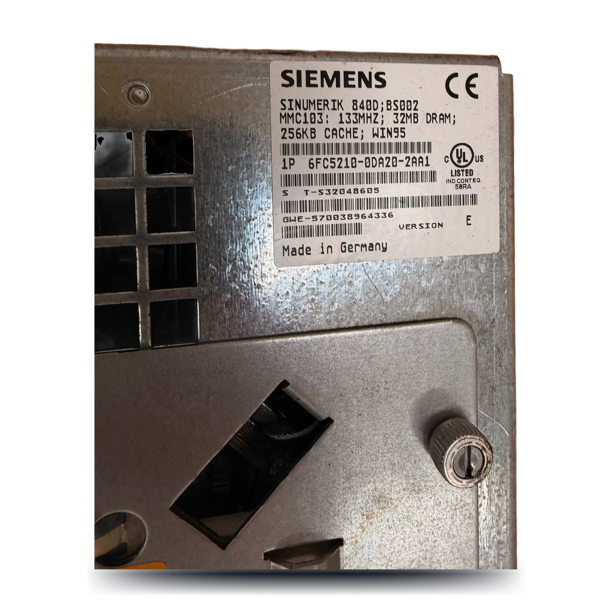 Siemens 6FC5210-0DA20-2AA1 — Used-Tested — view 2