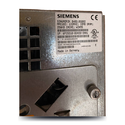 Panel de operador Siemens 6FC5210-0DA20-2AA1 SINUMERIK MMC103