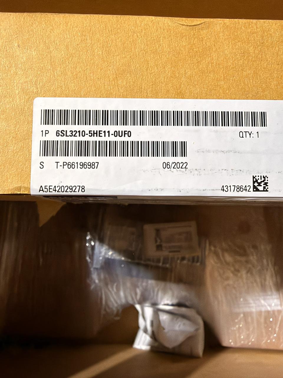 Siemens 6SL3210-5HE11-0UF0 — new — view 4